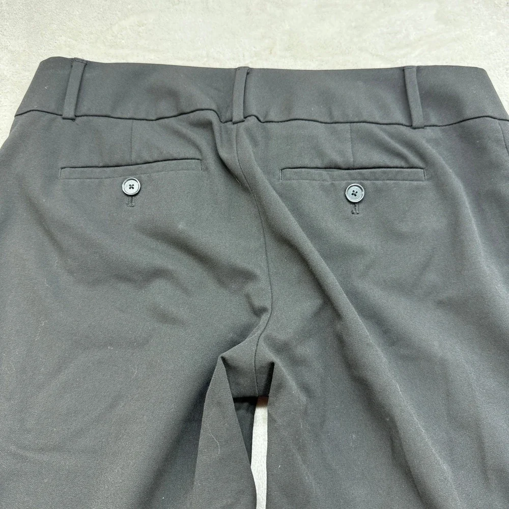 Loft Marisa Trouser Women 4 Black Wide Leg Dress Pant Professional Office Career